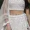 Thumbnail: LILAC LEHENGA SET WITH THREAD EMBROIDERY