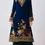 Thumbnail: Velvet Floral suit set