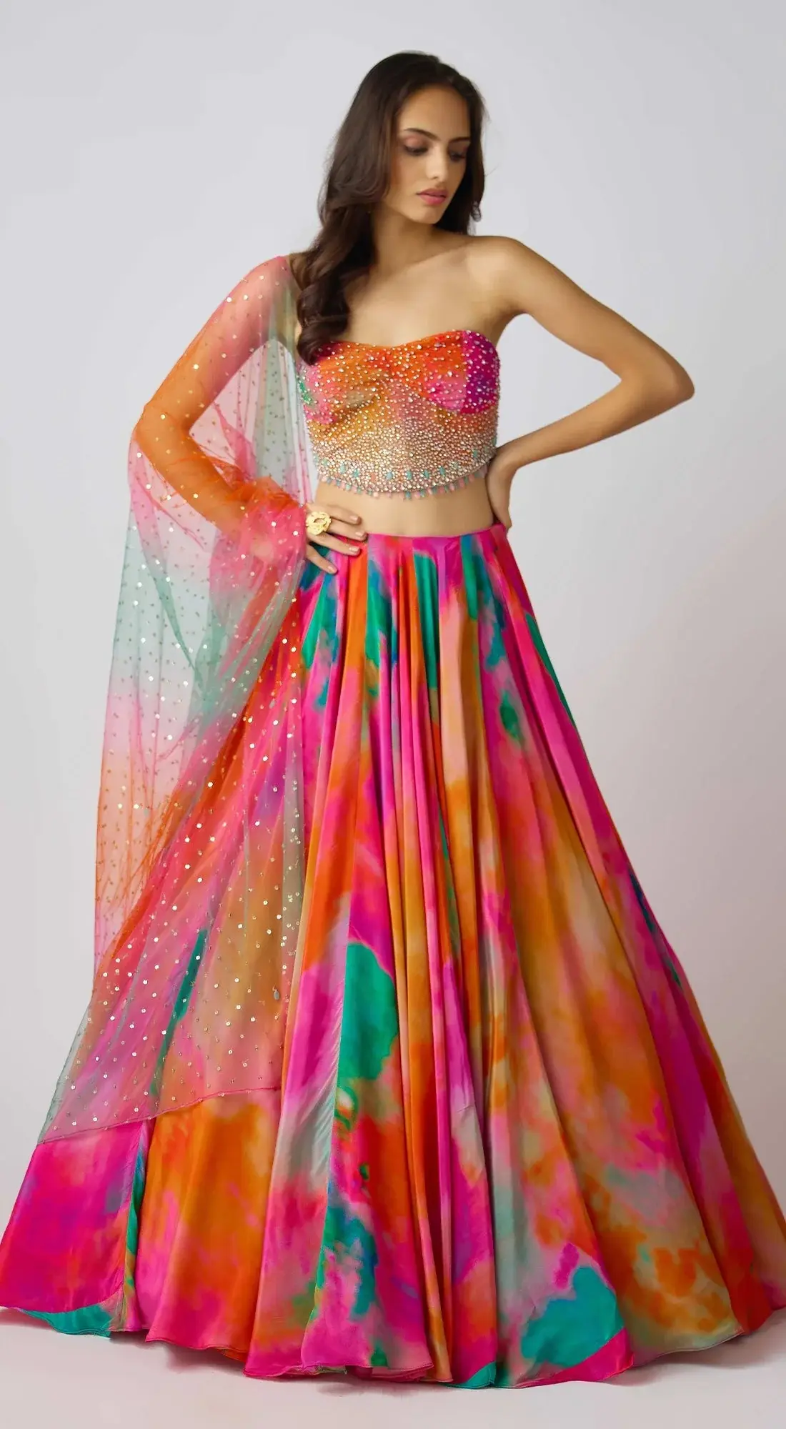 THE SUNSCAPE LEHENGA