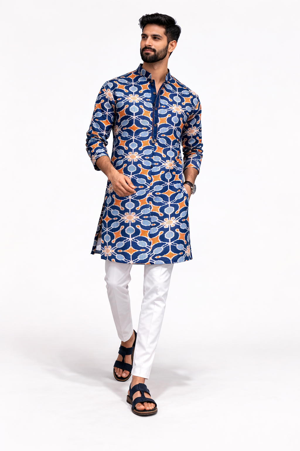 Cotton printed Kurta(NO PANTS)