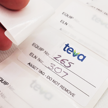 Durable Handwritten Label