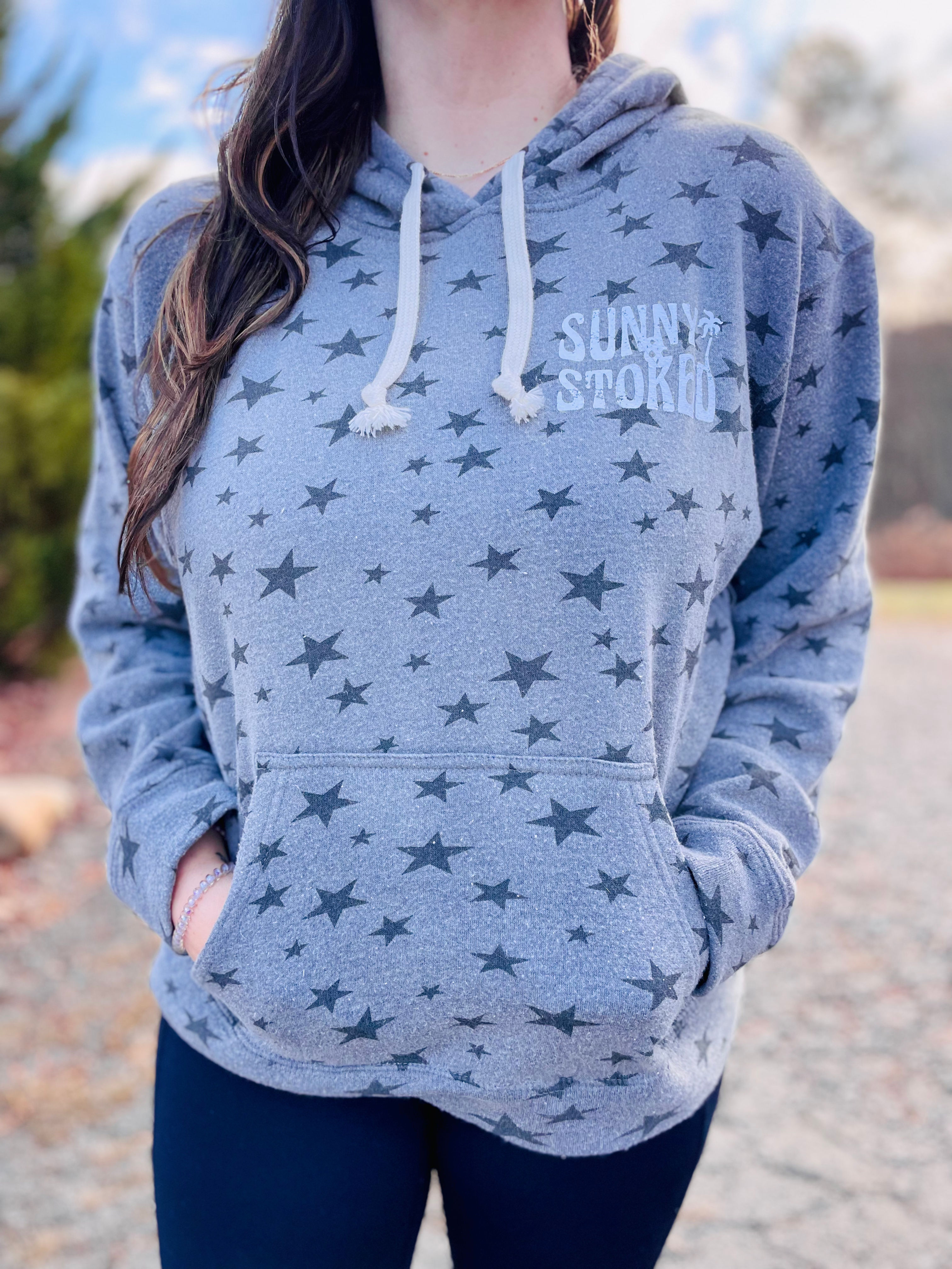 Don't Be Boring Smoke Stars Hoodie