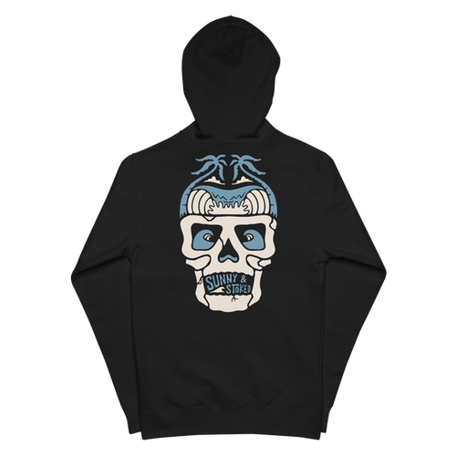 Stoked Skull Zip Up Hoodie | Sunny & Stoked