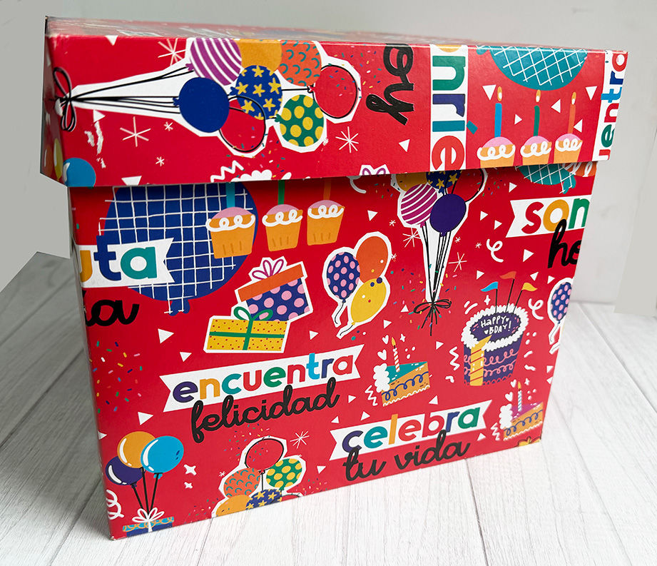 CAJA CUBO MEDIANA CELEBRA  C/5