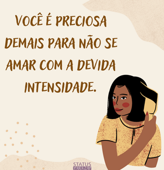 AS PESSOAS TE TRATAM COMO VOCÊ SE TRATA
