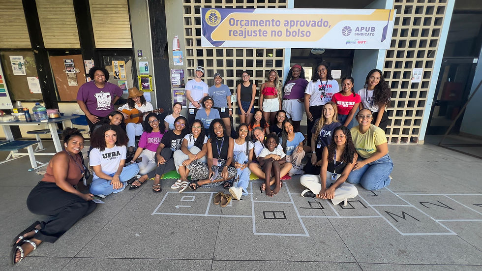Coletivo Mães da UFBA em um de suas atividades
