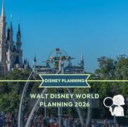 Walt Disney World park view with Cinderella Castle in the background, showing crowds and atmosphere for Disney planning 2026