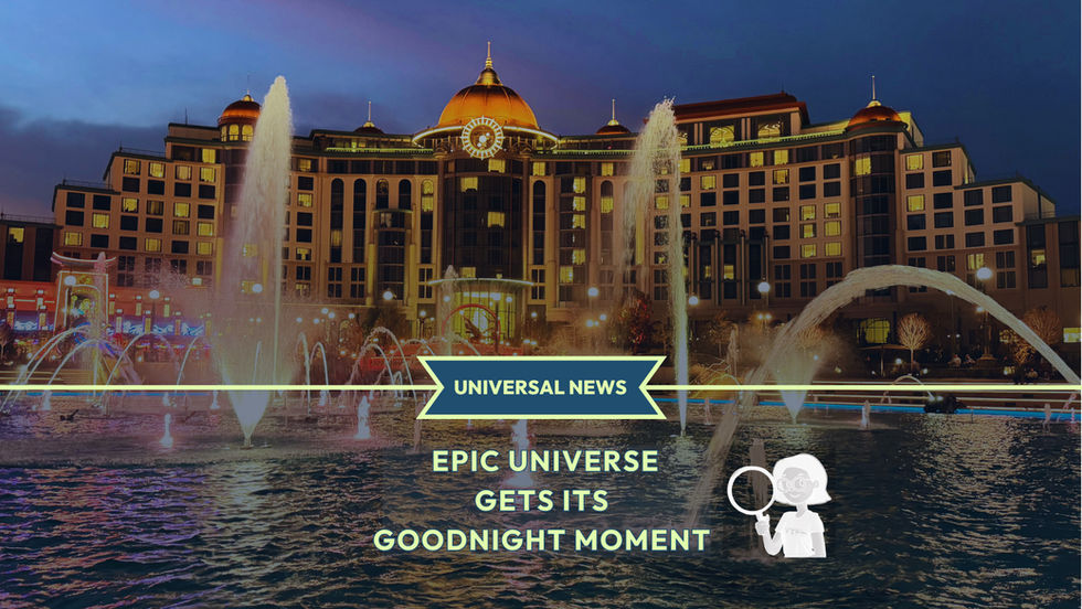 Universal Celestial Goodnight Is Bringing a Proper Nighttime Finale to Epic Universe