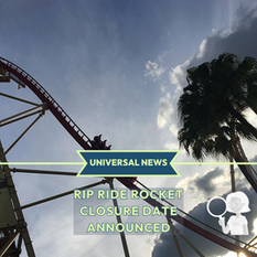 RIP Ride Rocket at Universal Studios