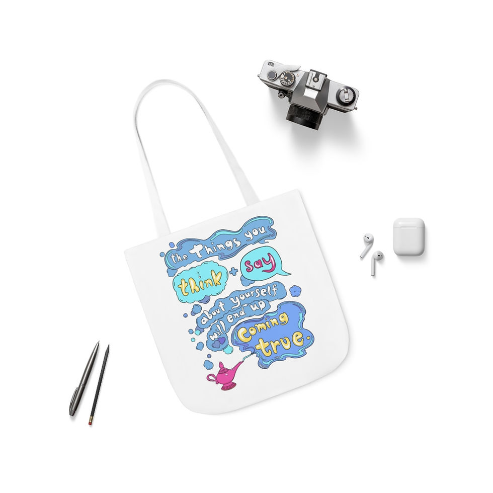 Thumbnail: "The Things You Think & Say" - Tote Bag 