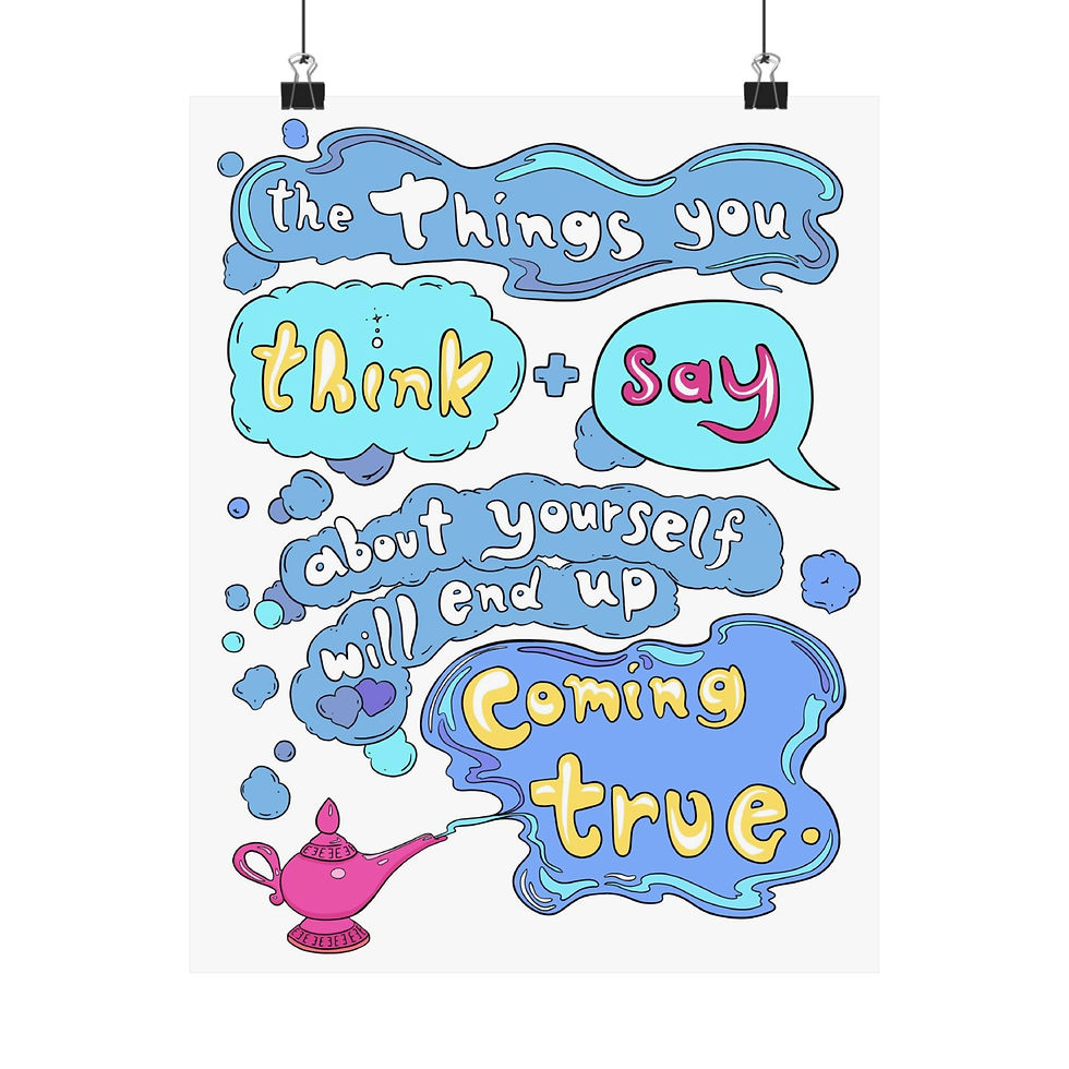 Thumbnail: "The Things for Think & Say" - Art Print 