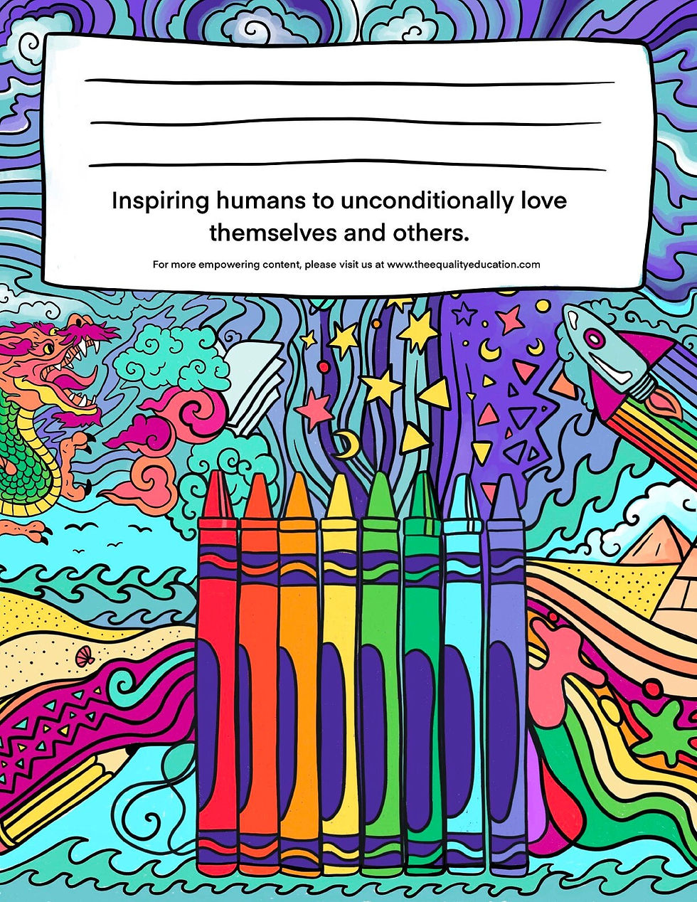 Thumbnail: Digital Download of 'I AM' Affirmations Coloring Book One