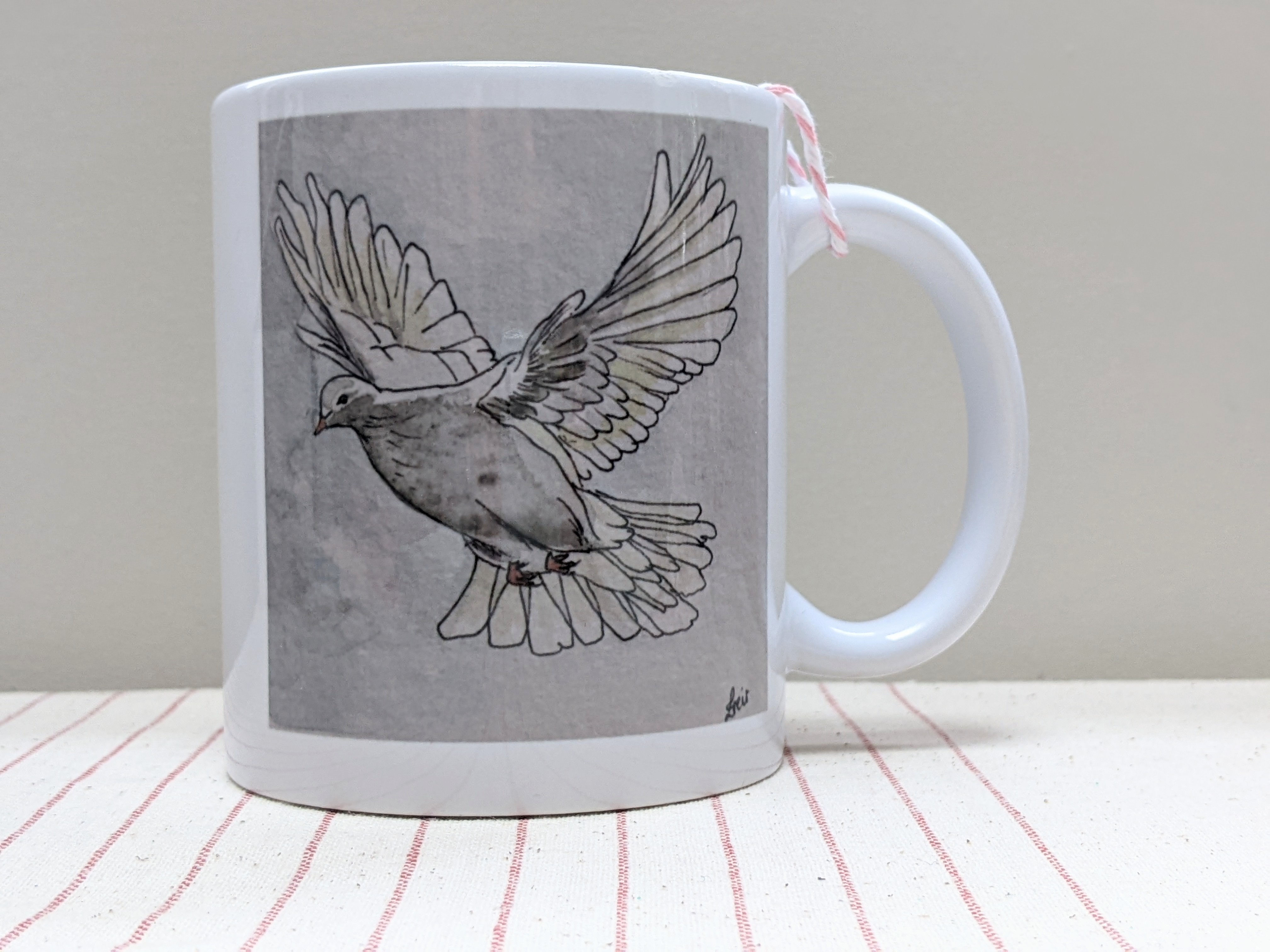 Grey Dove Mug