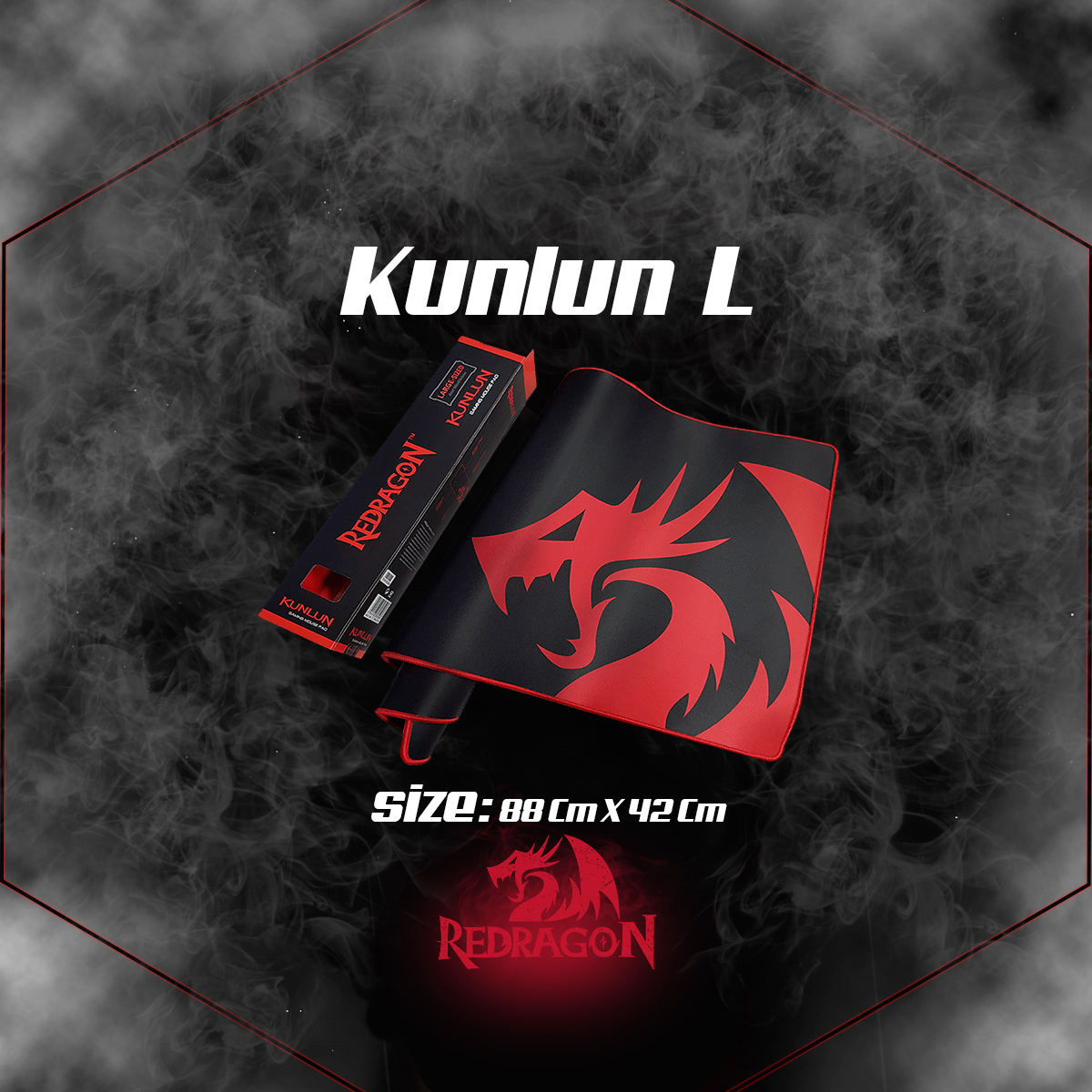 Mousepad KUNLUN L P006 (88 x 42 cm)