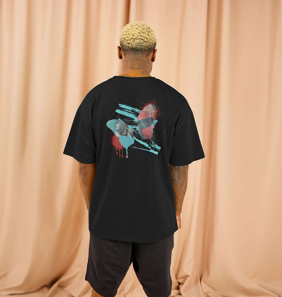 Thumbnail: 'Angel Fish' Big Heart TShirt