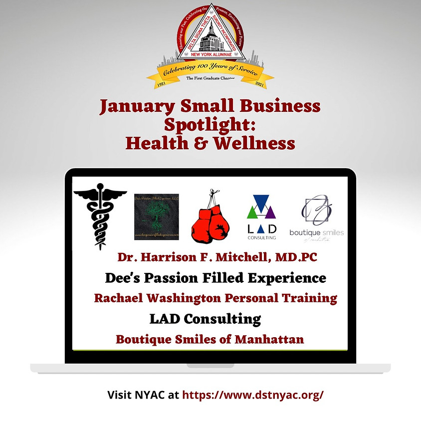 January Small Business Spotlight: Health & Wellness