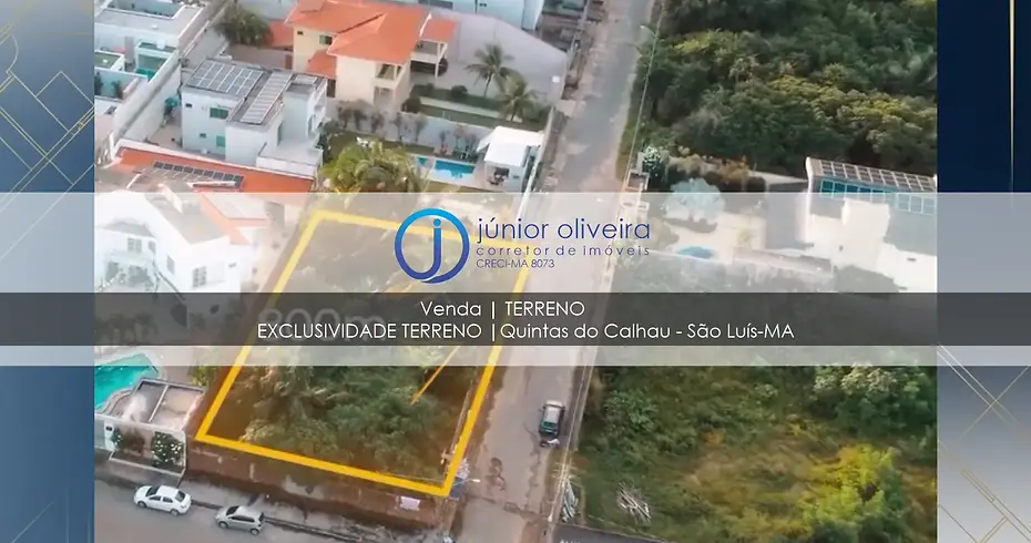 TERRENO EXCLUSIVO NO QUINTAS DO CALHAU