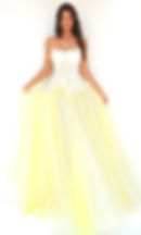 yellow bridesmaid dress