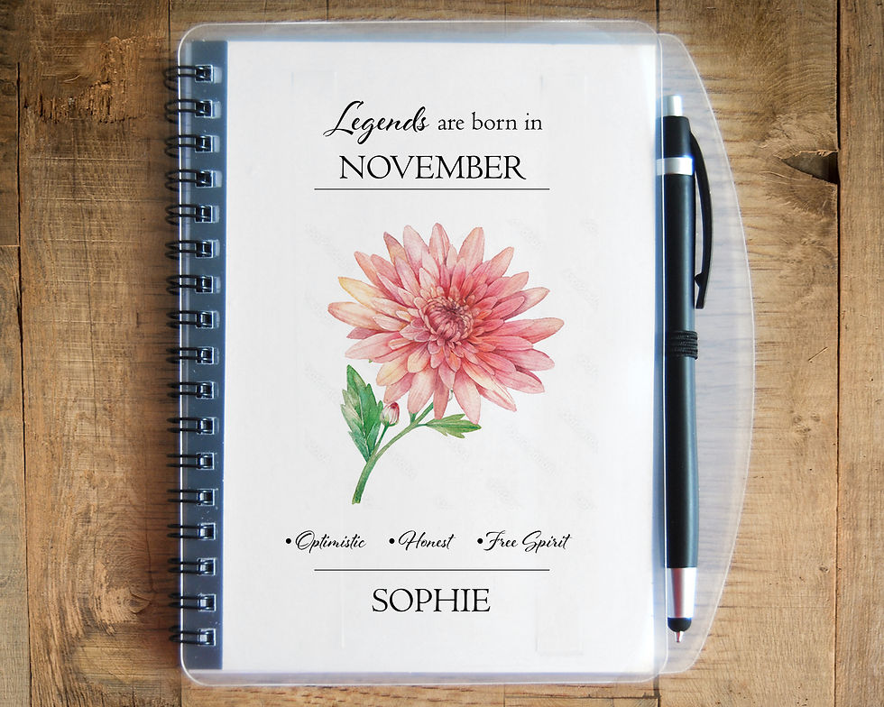 Thumbnail: FREE November (Scorpio) born birthday (A5 size)
