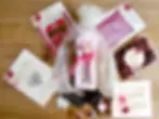 Thumbnail: Print your own wedding favours, pink roses design, personalised for you!