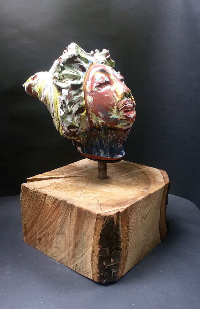 Final sculpture in the clown series...