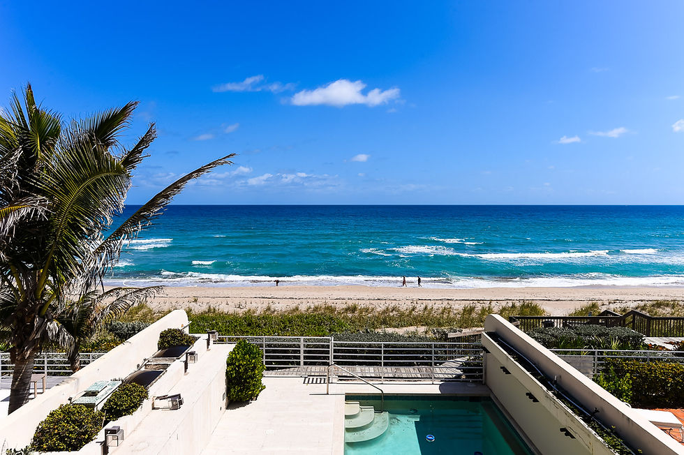 View From Master Bedroom Balcony