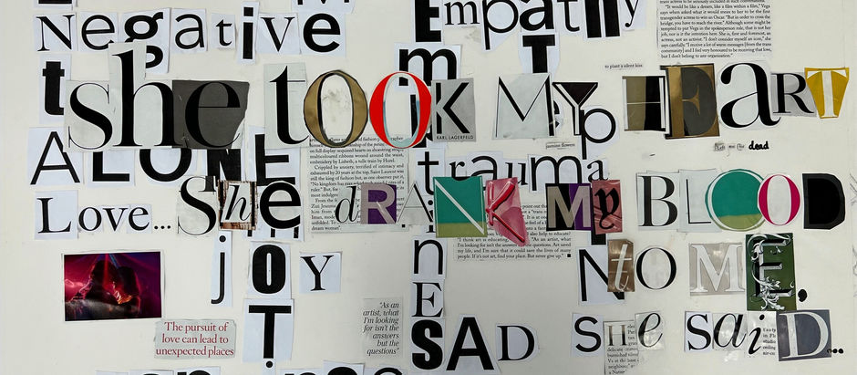 Typography Experimental Collage