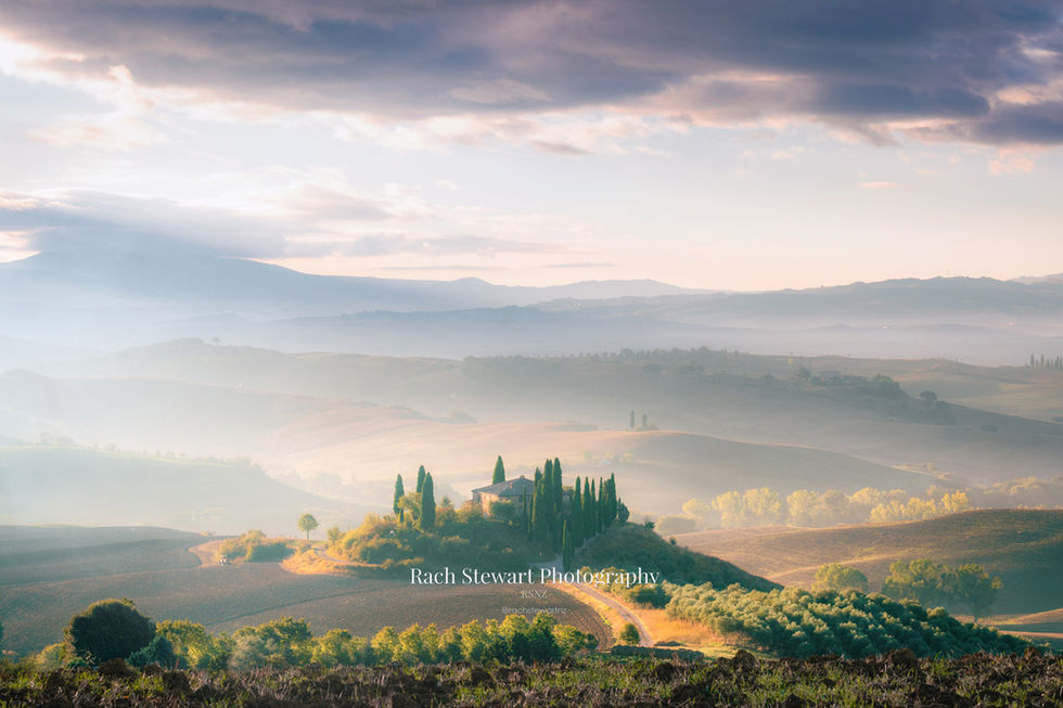 Podere Belvedere Tuscany Italy Sunrise