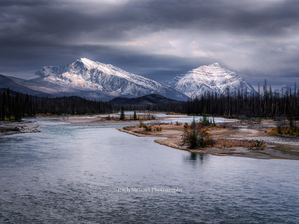 athabasca river jasper national park canada