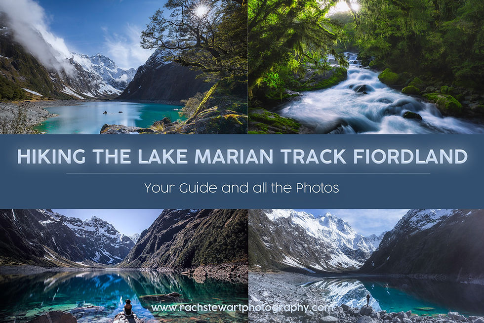 Hiking the Lake Marian Track Fiordland Blog