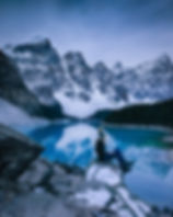 Moraine Lake Canada from the Rockpile Trail