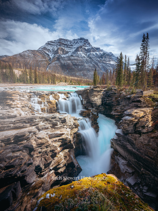 athabasca falls jasper national park canada