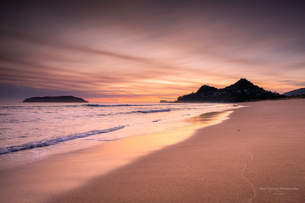 Sunrise Tairua Beach Coromandel