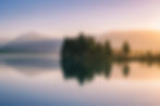 Golden hour reflections at Lake Ruataniwha in Twizel