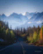 Mountain views from the Icefields Parkway Canada