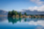 Lake Ruataniwha reflections in Twizel