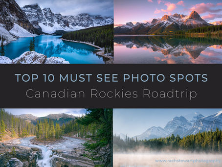 Top 10 Must See Photo Spots for your Canadian Rockies Roadtrip