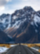 Tasman Lake Road Mount Cook