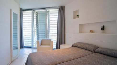 Stunning Apartment In Las Boas de Ibiza for sale 1,200,000 Ibiza Description The apartment is located in the iconic and famous building of Las Boas, designed by Jean Nouvel. This luxurious building has one of the largest swimming pools in Ibiza and is situated first line in Botafoch. It also has a sauna, children’s play area and storage facilities. This beautiful and immaculate property has three bedrooms and three bathrooms and maintains the original interior layout. Both living room and master suite have access to big balconies and enjoy of stunning views to the Marina. This elegantly decorated property has also three parking spaces. Characteristics Pool - Outdoor, Terrace/Outdoor Space, Water View, Waterfront Yacht Club, Water View, To shops, Access to sea, Walking distance to cafes, Walking distance to beach, Walking distance to shops, Walking distance to centre, Sea views, Newly built, Lift, Gym, Community pool, Walking distance to the restaurants Property Condition : Ready To Move In The buyer will not be charged an agent's fee.