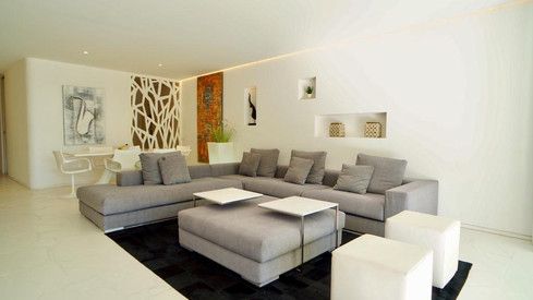 Stunning Apartment In Las Boas de Ibiza for sale 1,200,000 Ibiza Description The apartment is located in the iconic and famous building of Las Boas, designed by Jean Nouvel. This luxurious building has one of the largest swimming pools in Ibiza and is situated first line in Botafoch. It also has a sauna, children’s play area and storage facilities. This beautiful and immaculate property has three bedrooms and three bathrooms and maintains the original interior layout. Both living room and master suite have access to big balconies and enjoy of stunning views to the Marina. This elegantly decorated property has also three parking spaces. Characteristics Pool - Outdoor, Terrace/Outdoor Space, Water View, Waterfront Yacht Club, Water View, To shops, Access to sea, Walking distance to cafes, Walking distance to beach, Walking distance to shops, Walking distance to centre, Sea views, Newly built, Lift, Gym, Community pool, Walking distance to the restaurants Property Condition : Ready To Move In The buyer will not be charged an agent's fee.