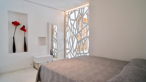 Stunning Apartment In Las Boas de Ibiza for sale 1,200,000 Ibiza Description The apartment is located in the iconic and famous building of Las Boas, designed by Jean Nouvel. This luxurious building has one of the largest swimming pools in Ibiza and is situated first line in Botafoch. It also has a sauna, children’s play area and storage facilities. This beautiful and immaculate property has three bedrooms and three bathrooms and maintains the original interior layout. Both living room and master suite have access to big balconies and enjoy of stunning views to the Marina. This elegantly decorated property has also three parking spaces. Characteristics Pool - Outdoor, Terrace/Outdoor Space, Water View, Waterfront Yacht Club, Water View, To shops, Access to sea, Walking distance to cafes, Walking distance to beach, Walking distance to shops, Walking distance to centre, Sea views, Newly built, Lift, Gym, Community pool, Walking distance to the restaurants Property Condition : Ready To Move In The buyer will not be charged an agent's fee.