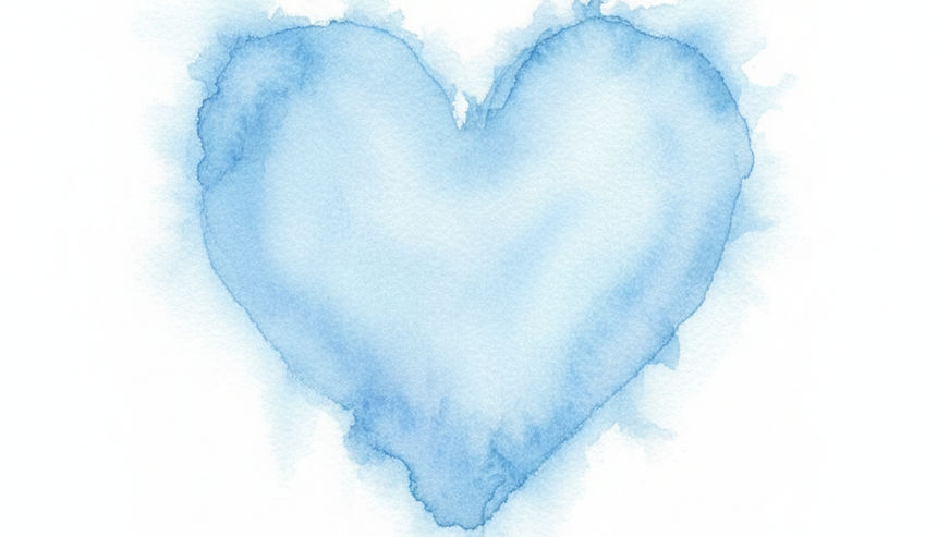 watercolor bluish heart difuse paint white background.jpg
