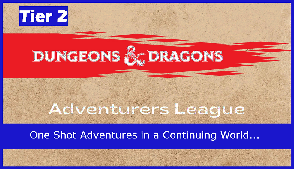 Dungeons and Dragons - Adventurer's League - Bound by Duty (Pt2)