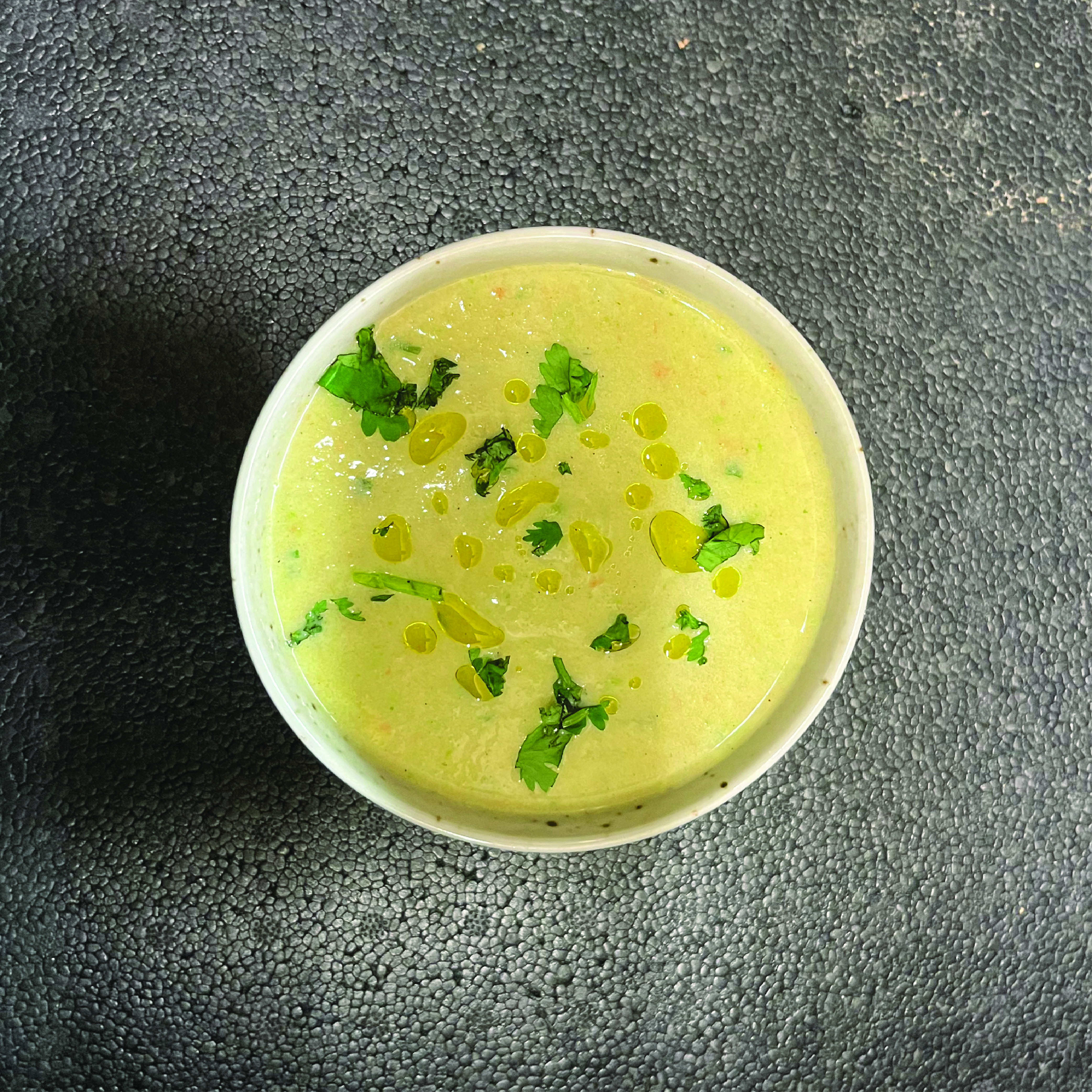 Arranged Food and Objects