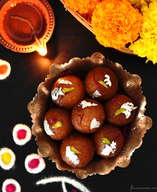 Arranged Food and Objects
