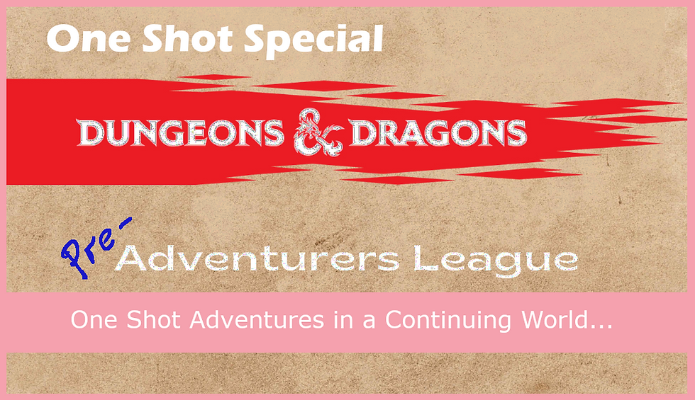 Dungeons and Dragons - Delivering the Goods!