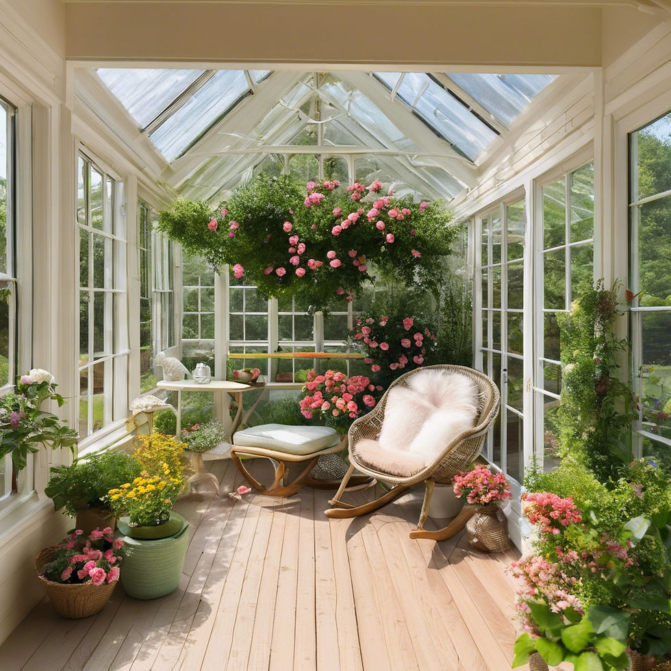 Reading spaces can also be crated outdoors