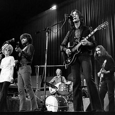 10 Dic 1969 Falkoner Teatret Copenhagen George Harrison & Eric Clapton on tour with delane