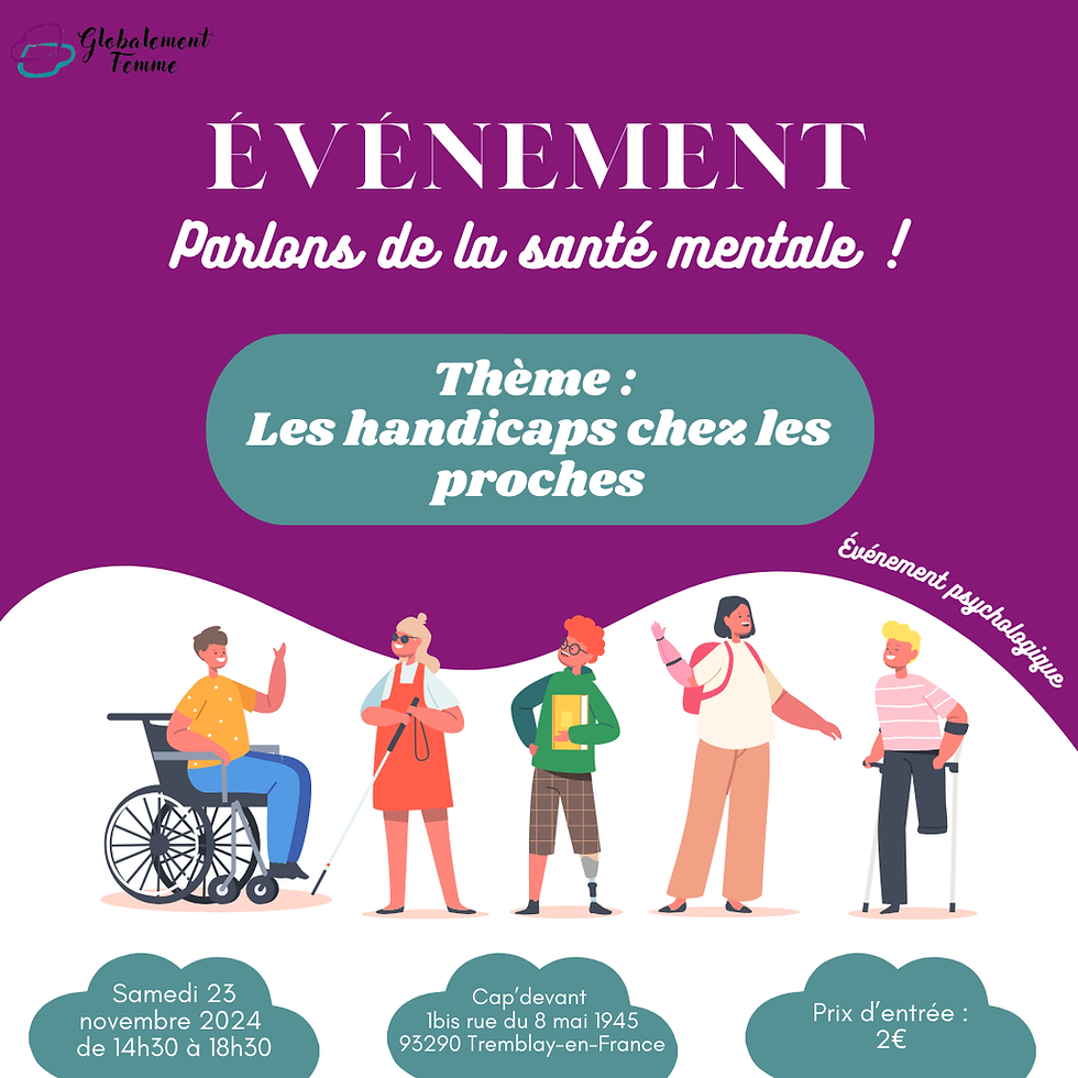 Gouter Santé Mentale " Sensibilisation à l'handicap"