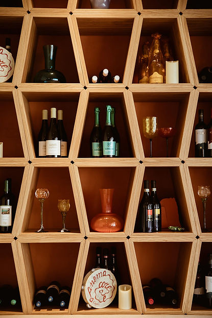 our wine bottle rack